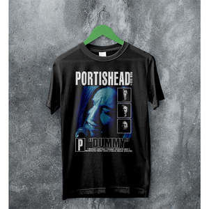 Portishead Dummy Vintage 90s Trip Hop Album Music Graphic Fan Art T-Shirt 05